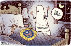 STILL HAUNTED BY UNEMPLOYMENT by Rick McKee