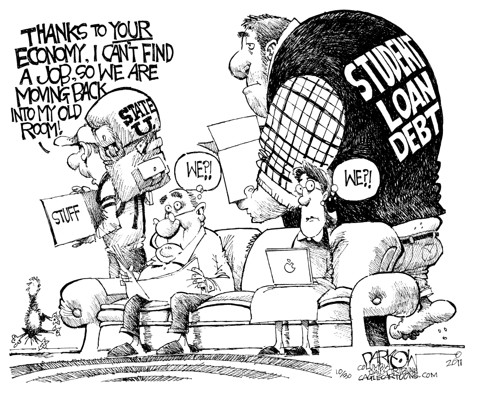  STUDENT LOAN DEBT by John Darkow