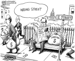 WRONG STREET by Adam Zyglis