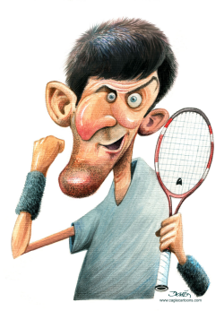 NOVAK DJOKOVIC by Dario Castillejos