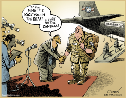 U.S. OUT OF IRAQ by Patrick Chappatte