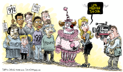 OCCUPY FOX NEWS by Daryl Cagle