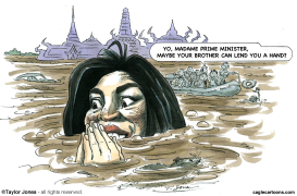 YINGLUCK AND THAI FLOODING  by Taylor Jones