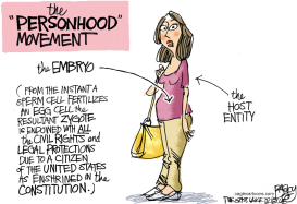 PERSONHOOD DEFINED by Pat Bagley