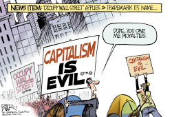 OCCUPY TRADEMARK by Nate Beeler