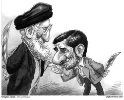 KHAMENEI VS AHMADINEJAD by Taylor Jones