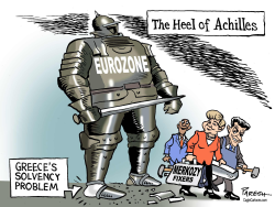 HEEL OF EUROZONE by Paresh Nath