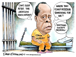 DR CONRAD MURRAY GUILTY by Dave Granlund