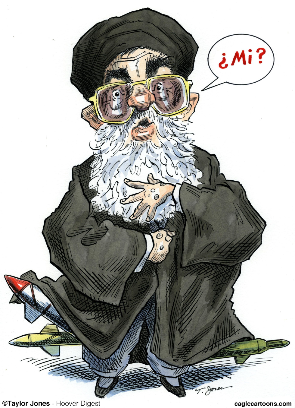  AYATOLLAH KHAMENEI  by Taylor Jones