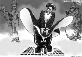 EL AYATOLLAH SE ALOCA by Pat Bagley