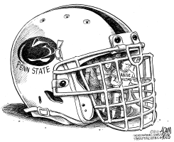 PENN STATE COVERUP by Adam Zyglis