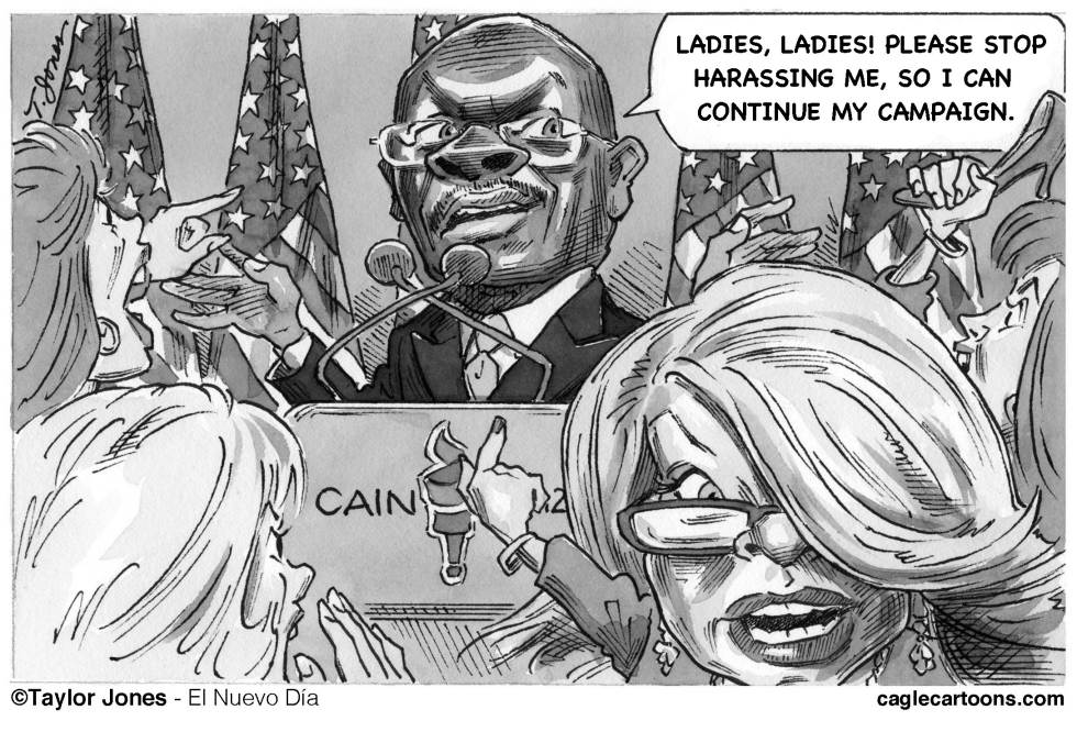  HERMAN CAIN COMPLAINS by Taylor Jones