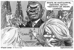 HERMAN CAIN SE QUEJA by Taylor Jones