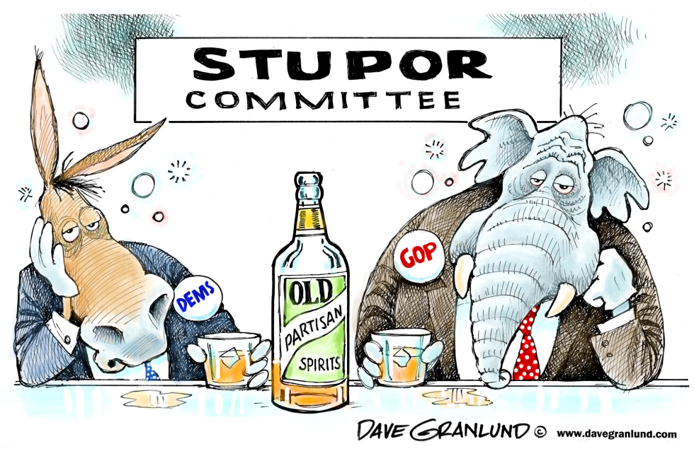  SUPER COMMITTEE by Dave Granlund