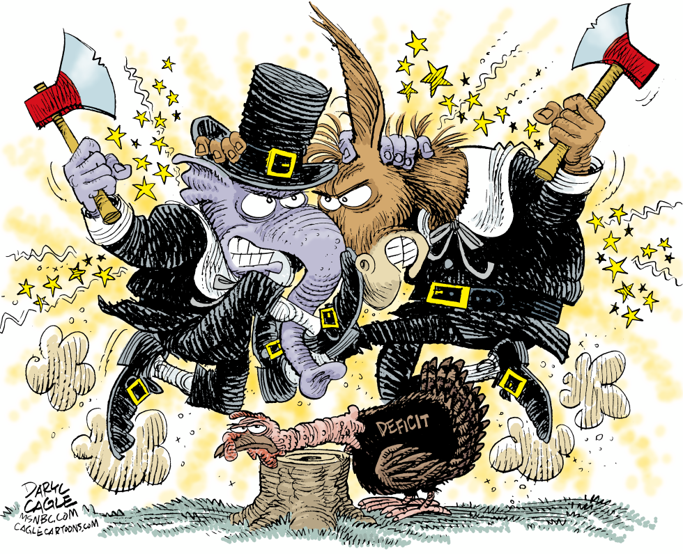  SUPER-COMMITTEE THANKSGIVING by Daryl Cagle