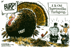 SUPERCOMMITTEE THANKSGIVING by Jeff Koterba