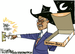 HERMAN CAIN by David Fitzsimmons