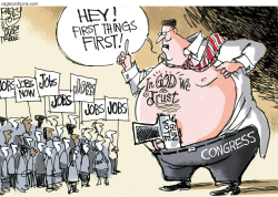 GOD GUNS AND CONGRESS by Pat Bagley