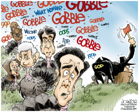 GOP TURKEYS by John Cole