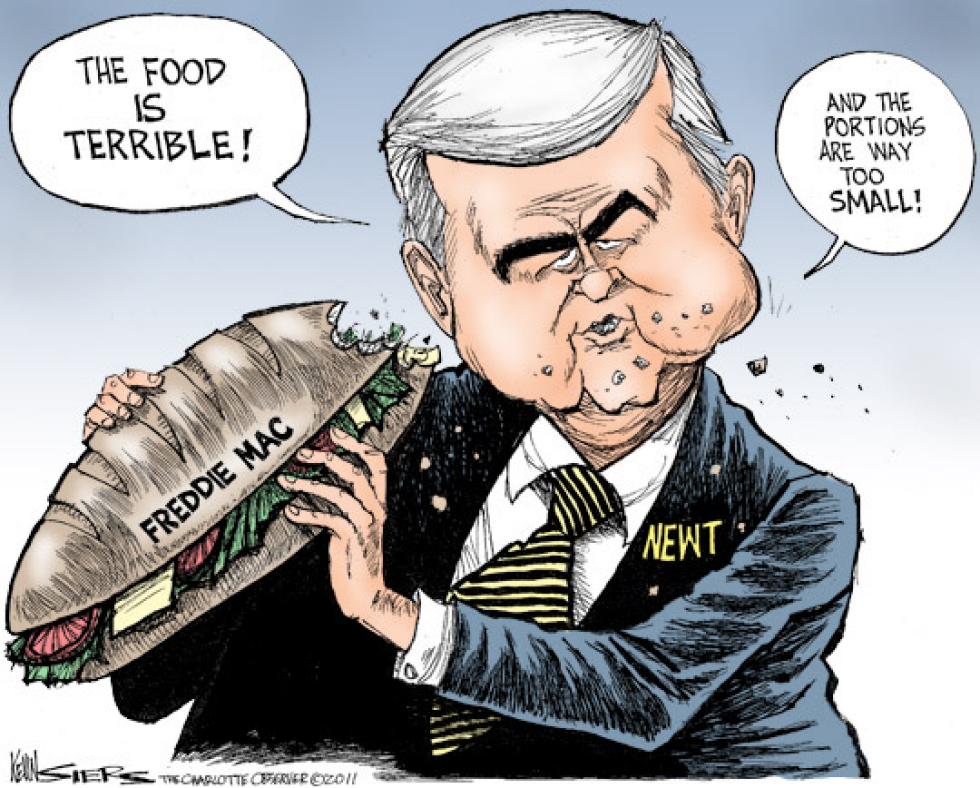  NEWTS FREDDIE MAC SANDWICH by Kevin Siers