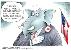 GOP PLEDGE TO NORQUIST by Dave Granlund