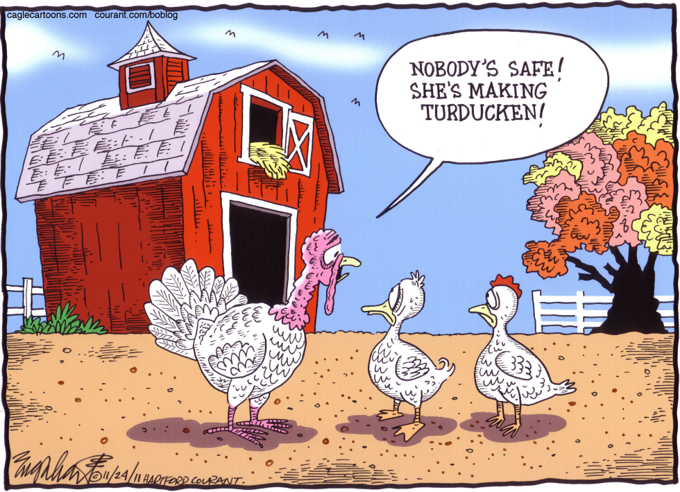  THANKSGIVING by Bob Englehart