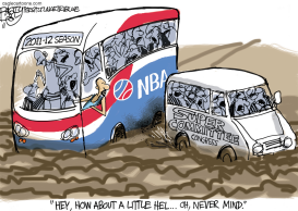 NBA SUPERCOMMITTEE by Pat Bagley