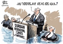 DURBAN CLIMATE SUMMIT by Tom Janssen