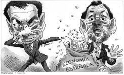 ZAPATERO Y RAJOY by Taylor Jones