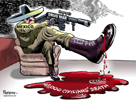 SHOOTING IN THE LEG by Paresh Nath