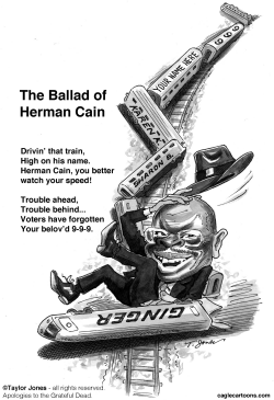 BALLAD OF HERMAN CAIN by Taylor Jones