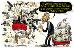 PAKISTAN AND OBAMA by Daryl Cagle