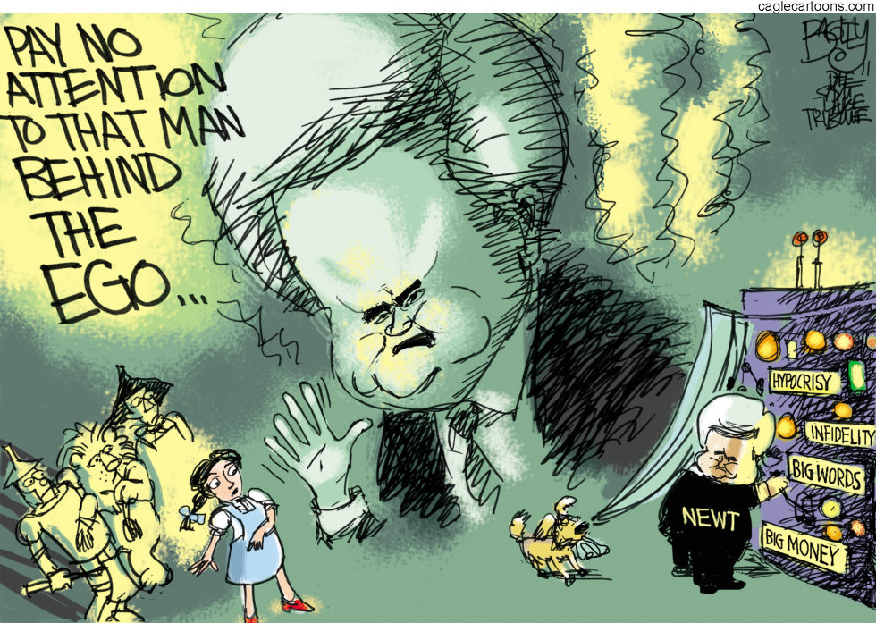  THE GREAT AND TERRIBLE NEWT by Pat Bagley