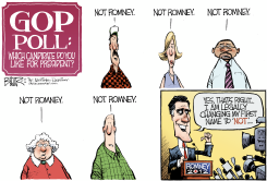 GOP POLL by Nate Beeler