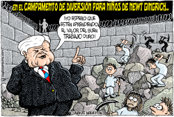 EL CAMPAMENTO DE DIVERSION PARA NIñOS DE NEWT by Wolverton