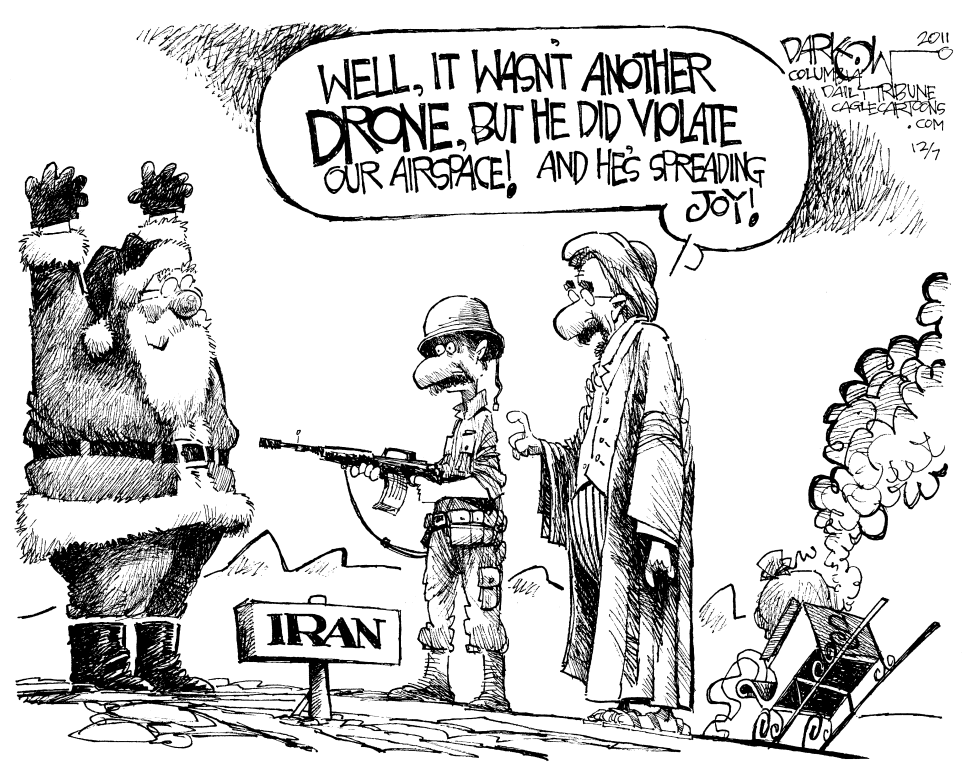  IRAN SNAGS ANOTHER by John Darkow