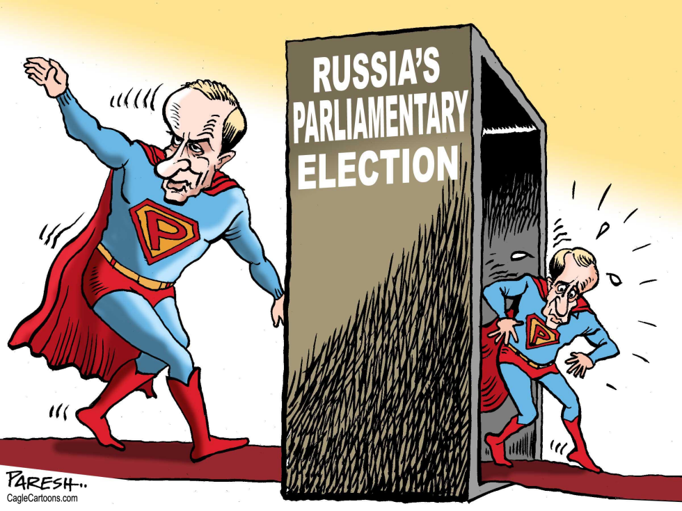  PUTIN SHRINKS by Paresh Nath