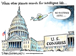 PLANETS AND LIFE FORMS by Dave Granlund