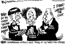 LARSEN STAFFERS by Milt Priggee