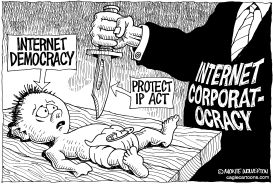 DEATH OF INTERNET DEMOCRACY by Wolverton