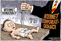 DEATH OF INTERNET DEMOCRACY  by Wolverton