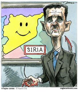 BACHAR ASSAD  by Taylor Jones