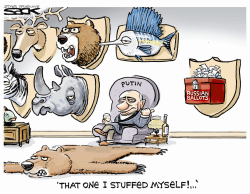 STUFFED BALLOTS by Steve Sack