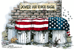 DOVER AFB MORTUARY SCANDAL by Daryl Cagle