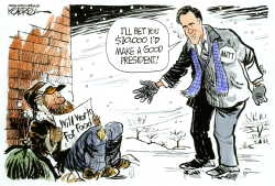 BETTING ROMNEY by Jeff Koterba