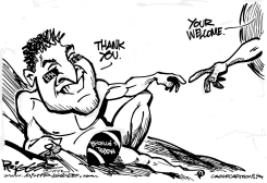 TEBOW TIME by Milt Priggee