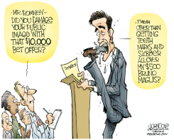 ROMNEY BET by John Cole