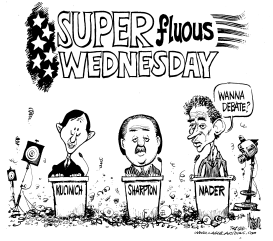 SUPER WEDNESDAY by Mike Lane