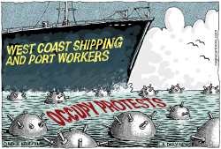 OCCUPY WEST COAST PORTS by Wolverton