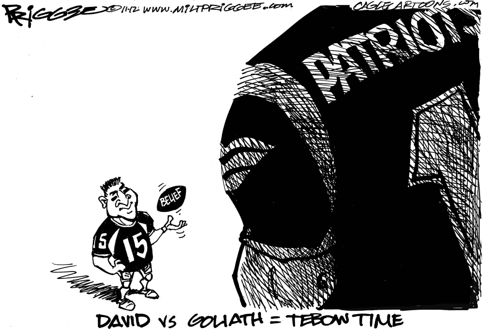  TEBOW TIME by Milt Priggee